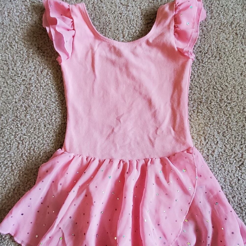 Toddler Dance Leotard with Tutu - Arshiner Size 120 3T/4T